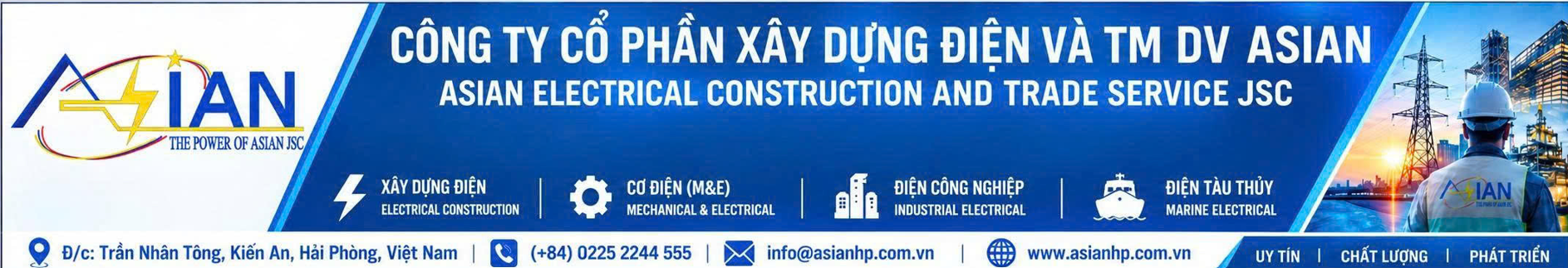 Công ty Cổ phần Xây dựng Điện và TM DV ASIAN